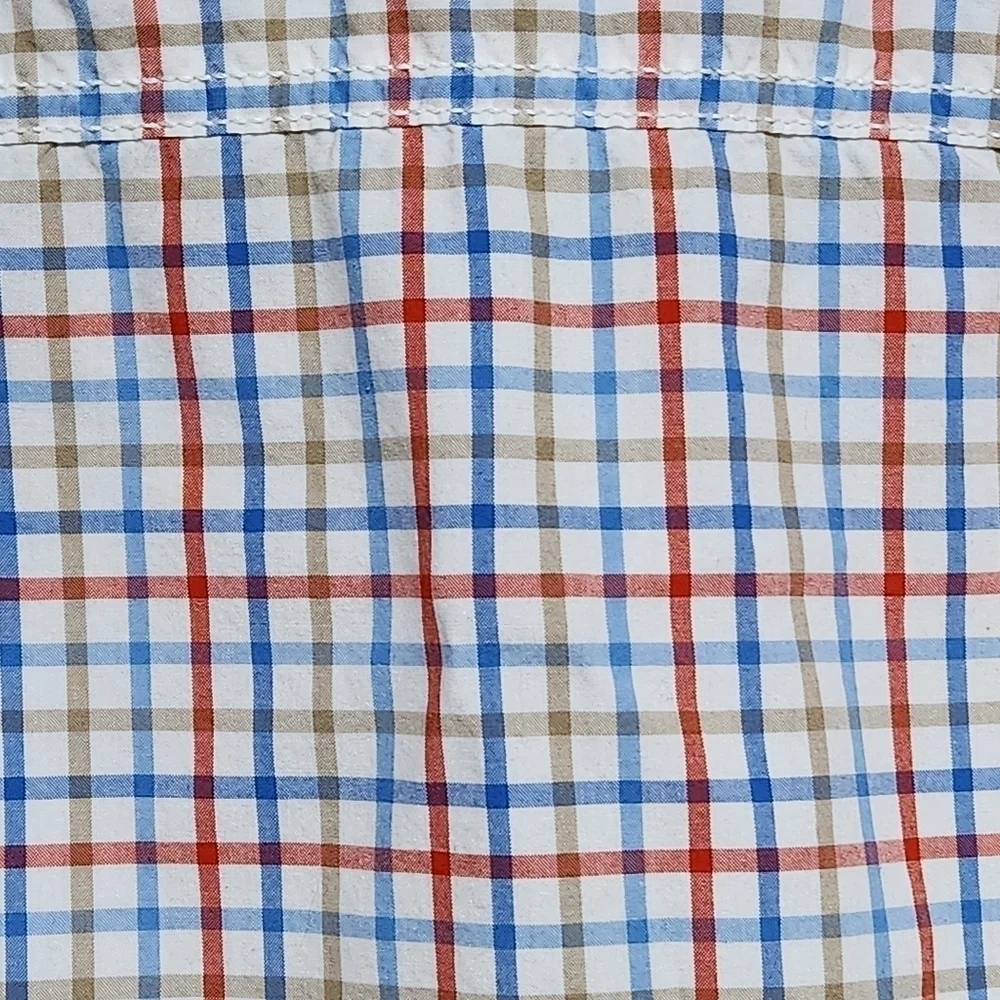 Carter's Toddler Boys Plaid Collared Button Down Dress Shirt, Size 12M